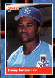 1988 Donruss Baseball Cards    177     Danny Tartabull